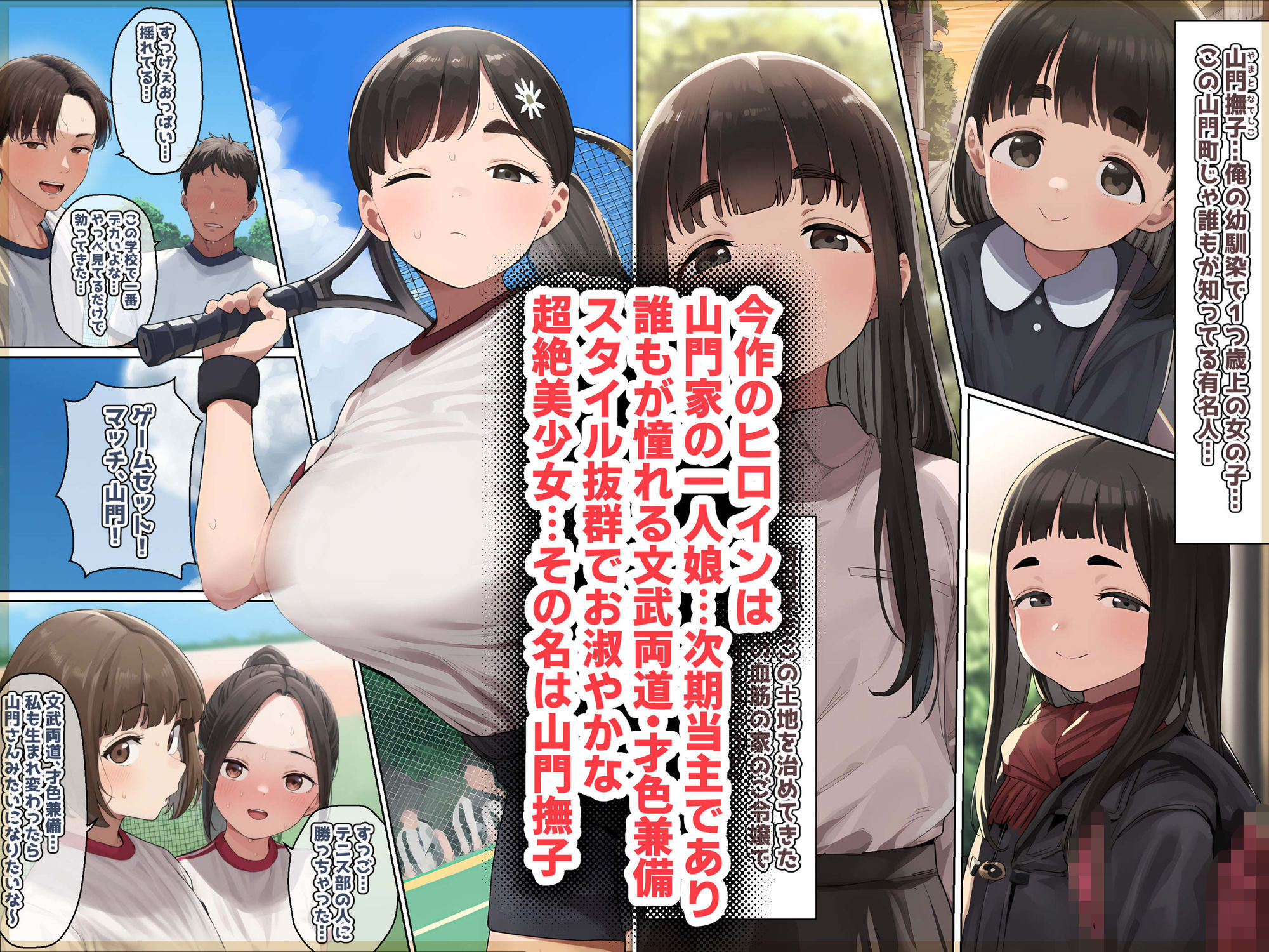 才色兼備の和美淑女は品性下劣な成金移民ジジイの下品妻に堕ちるー1巻ー_2