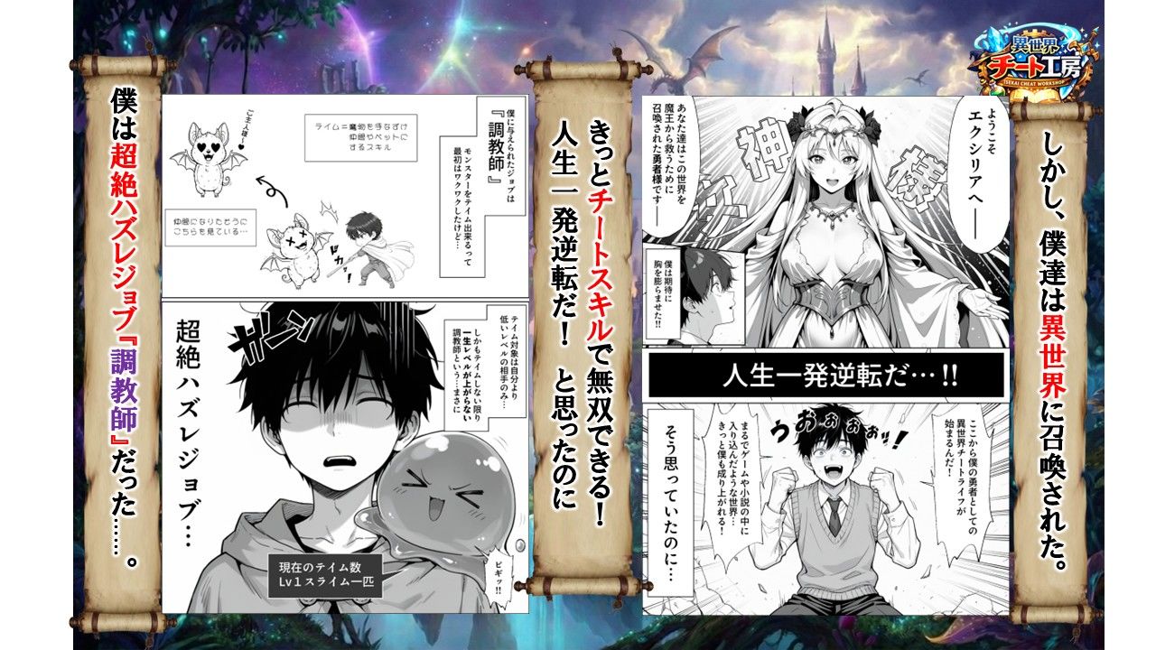 異世界でハズレジョブ『調教師』を与えられた僕は、女王と呼ばれた高慢高飛車お嬢様を可愛い雌豚ペットに完堕ちさせる。_3