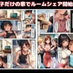 痴女だらけのシェアハウスで性処理係を任命された！男はボク一人だけ_1