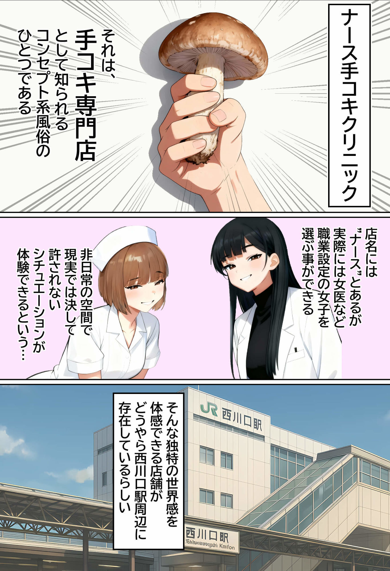 【実話】西●口のナース風俗で新人ナース（20）に乳首責めされてM開発されちゃった平成1桁非モテ男性www_1