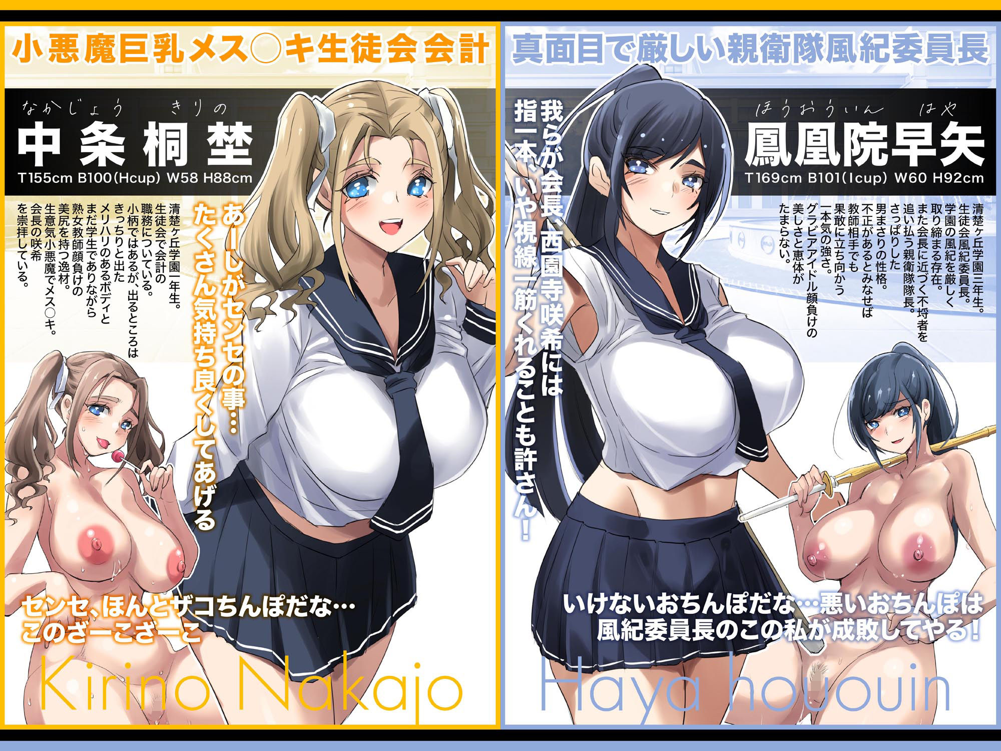 清楚で巨乳なお嬢様はおじさんチンポ大好き【おほ声ど痴女娘】_2