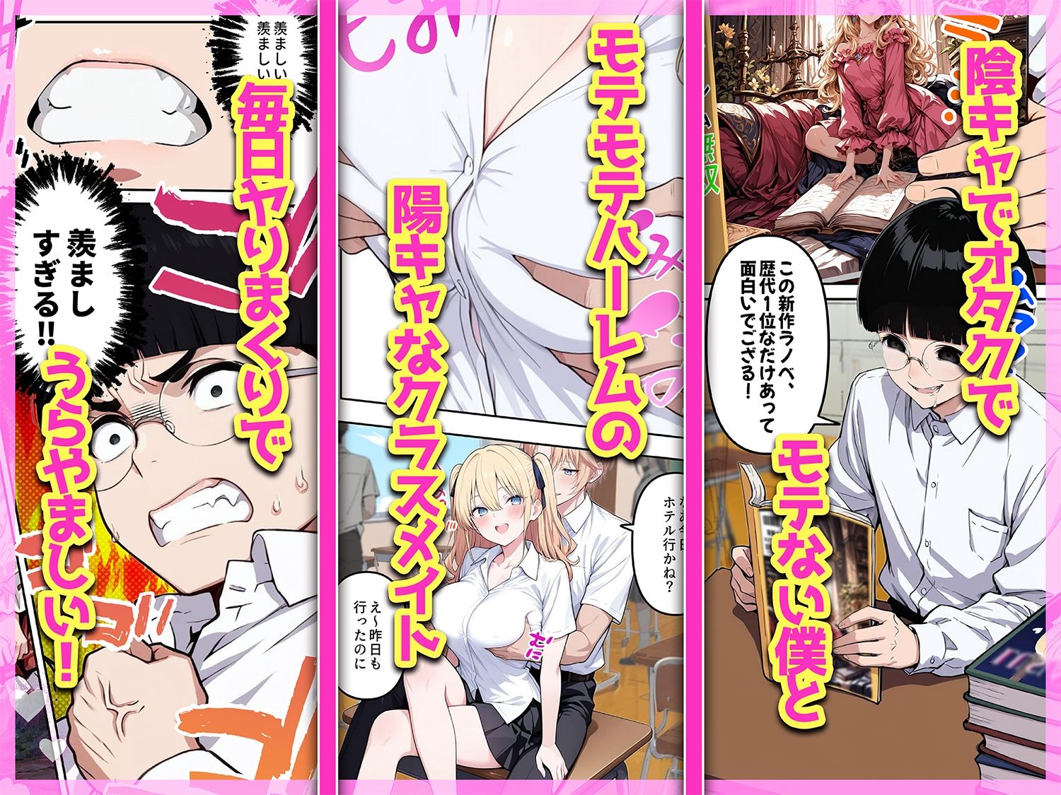 陰キャヲタクであればあるほど！モテる世界で僕はヤリチンになりました_1